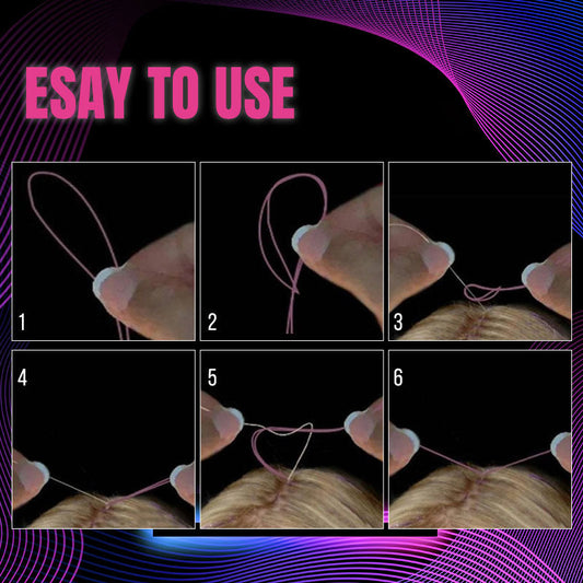 ✨ 16-Pack Glitter Satin Hårslingor – Halva priset