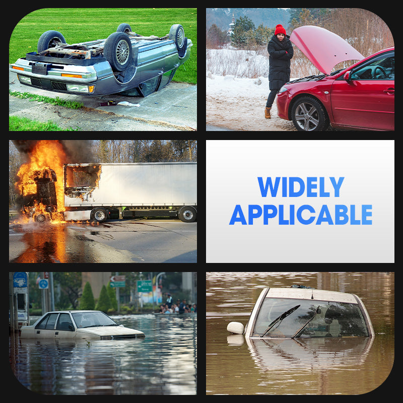 đ„Nya heta produkterđ„Multifunktionell dubbelhövdad bil sĂ€kerhetshammaređ„Ett mĂ„ste nĂ€r du Ă€r ute och kör!