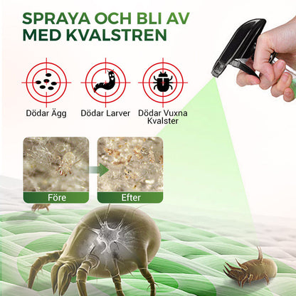 🎉Sommarspecial 50% rabatt🎉Kraftfull kvalsterborttagningsspray - rengör på djupet, skyddar hälsan!