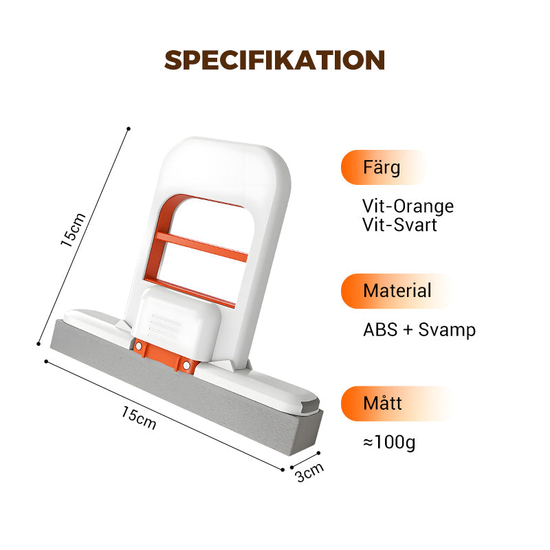 🧹✨Mini bärbar självvridande mopp