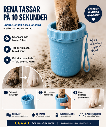 Rena tassar på 10 sekunder – utan krångel