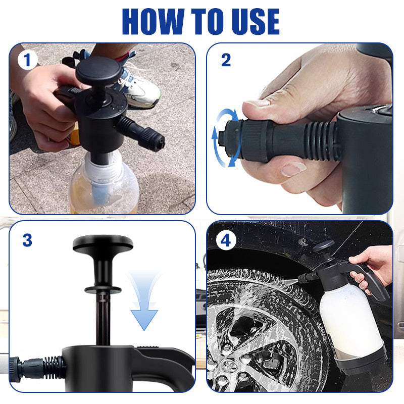 🔥2026 Het försäljning💦2L pumpskumspruta för rengöring🎁Få den största rabatten i historien under en begränsad tid