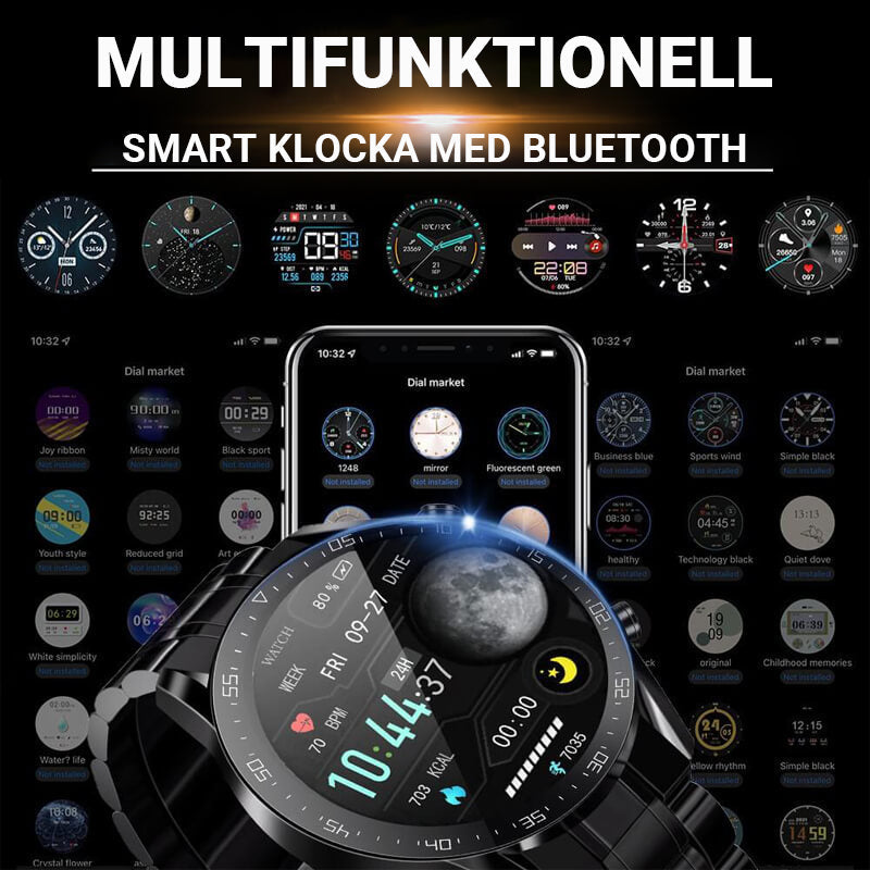 🤖2025 Hot Sale🤖Smart sportklocka för att känna igen hälsotillstånd - realtidsspårning och omfattande hälsoinsikter