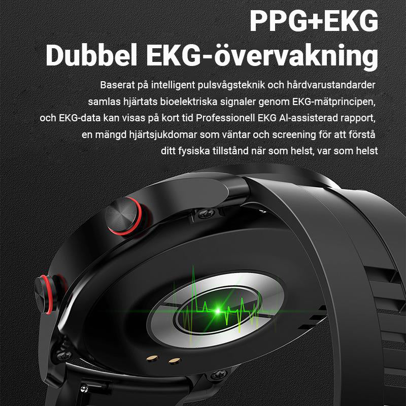 🤖2025 Hot Sale🤖Smart sportklocka för att känna igen hälsotillstånd - realtidsspårning och omfattande hälsoinsikter