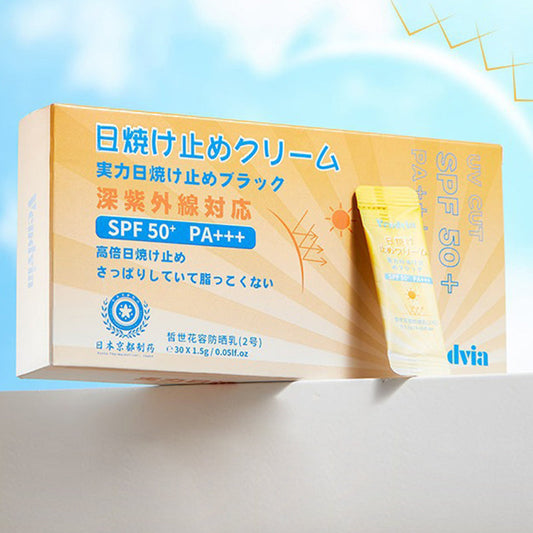 SPF 50+ Solkräm Förpackning - 30 Förpackningar