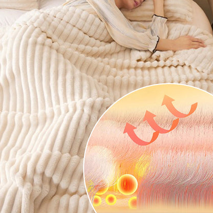Supermjuk pläd för soffan