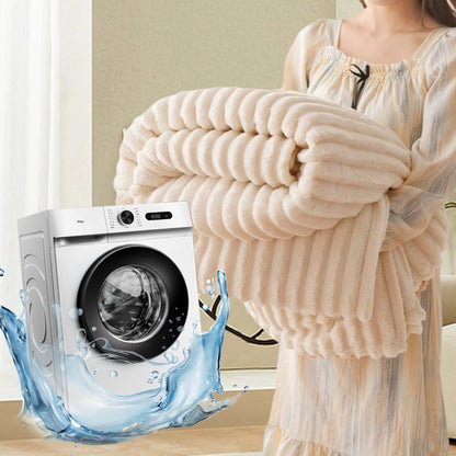 Supermjuk pläd för soffan