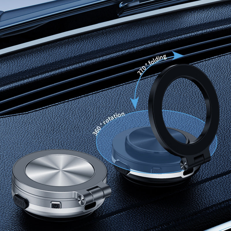 Magnetisk fordonsmonterad telefonhållare med vakuumadsorption