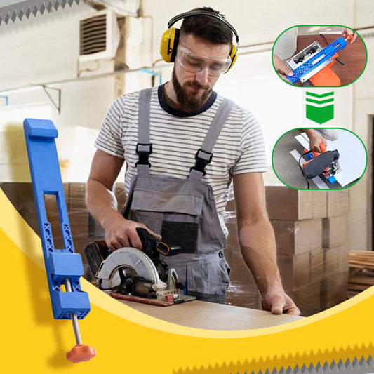 Bärbar justerbar panelskärare för träbearbetning Skärmaskin Bas Tillbehör