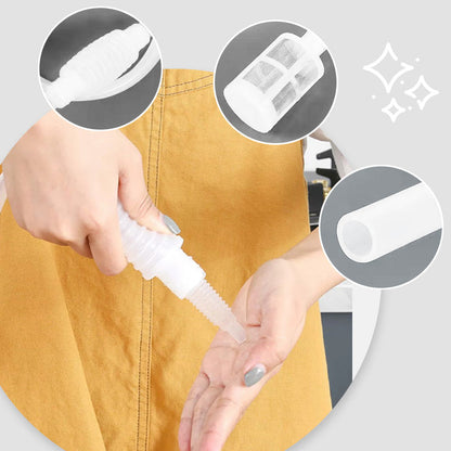Portabel sifon med justerbar design – flexibel användning i hemmet