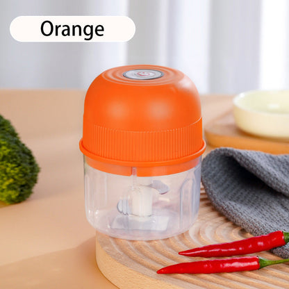 Sladdlös elektrisk minihackare för barnmat