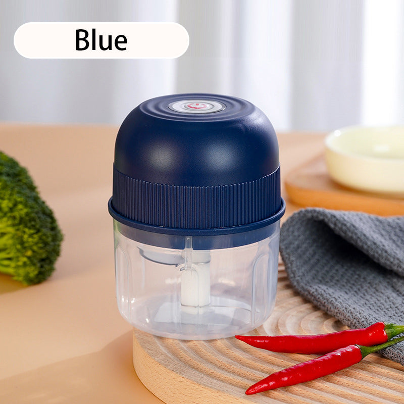 Sladdlös elektrisk minihackare för barnmat