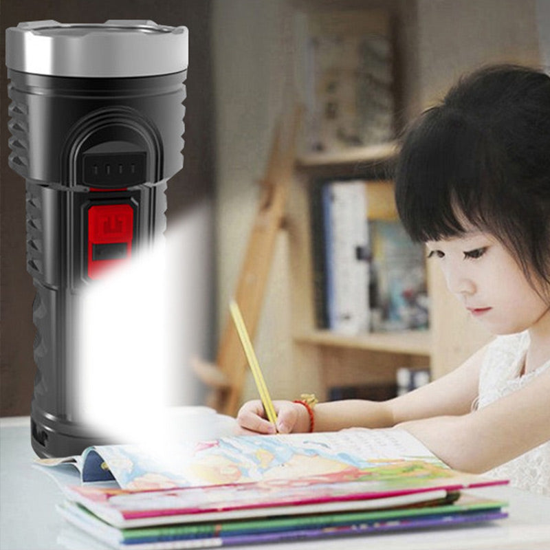 Utomhus ultralätt långsiktigt LED-ficklampa