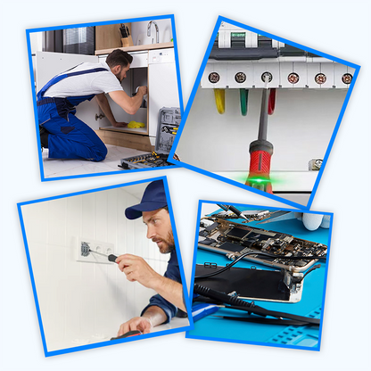 Stark 2-i-1 magnetisk stjärnskruvmejsel med högt vridmoment