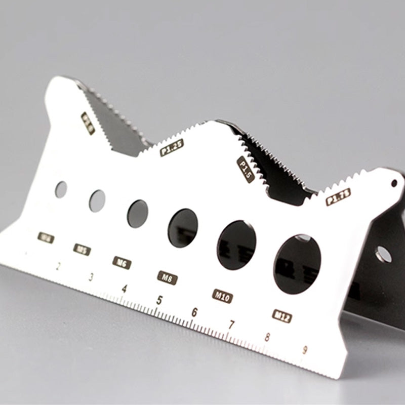 🔥Begränsad tid 24 timmar💥Hot Sale 58% rabatt🎉 Rostfritt stål dubbelsidig bultmätare kort  Framgång!