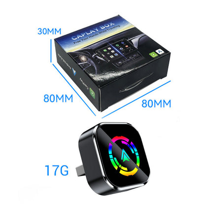 2-i-1 trådlös adapter för iPhone och Android Auto