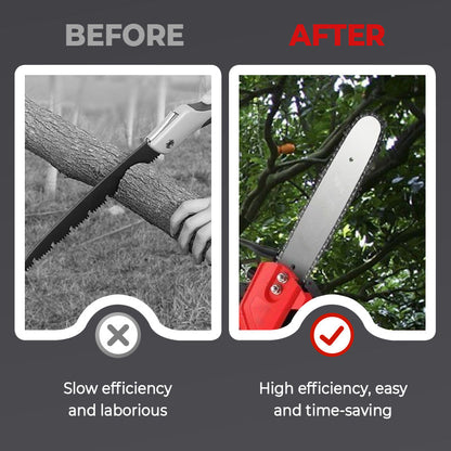 🔥Nya heta produkter🔥Handhållen sladdlös litiumjonkedjesåg med hög effekt