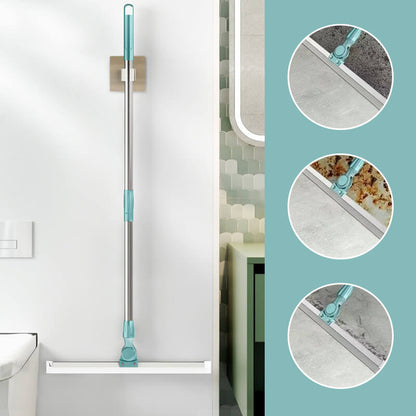 💧 60 % RABATT! ✨ Multifunktionell silikonborste – torr-/våtstädning, tar bort ludd och hår på alla typer av golv 🏠🧹