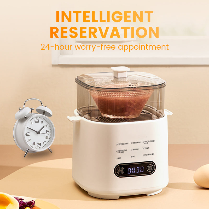 🎁2025 Nytt design🥚✨Mini multifunktionell äggkokare med smart touchpanel