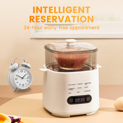 🎁2025 Nytt design🥚✨Mini multifunktionell äggkokare med smart touchpanel